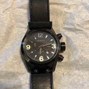 Brera Orologi 100m, AC08, matte black men’s watch